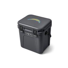 Los Angeles Chargers Roadie 24 Hard Cooler - Charcoal