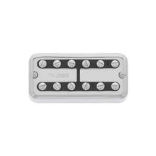 TV Jones Power'Tron Plus bridge pickup - Chrome, Universal Mount w/ Clip System