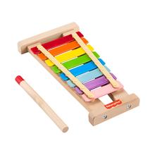 Fisher-Price Wooden Xylophone, Musical Instrument Toy For Toddlers, 2 Wood Pieces by Mattel