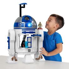 Imaginext Star Wars R2-D2 Toy With Lights Sounds & C-3Po Character Key For Kids by Mattel in Maize KS