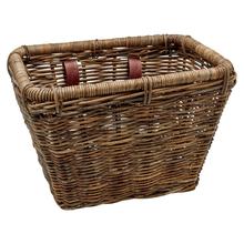 Woven Rattan Rectangular Basket by Electra