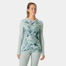 Women's Lifa Merino Midweight Graphic Crew by Helly Hansen