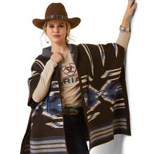 Women's Chimayo Poncho Sweater by Ariat in Durham NC