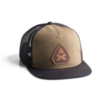 Leather Arrowhead Patch Hat