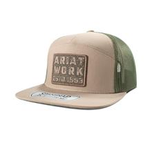Men's Work Brickyard Patch Snapback Cap by Ariat