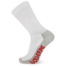 2-PK Steel-Toe Cotton Crew Sock by Wolverine