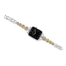Pretty Tough Two Tone Heart Watch Band by Brighton in Locust Grove VA