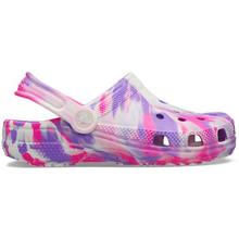 Kids' Classic Glow-in-the-Dark Marbled Clog by Crocs in Durham NC