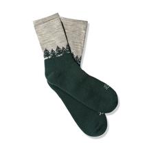 Doug Fir Socks Midweight 3/4 Crew - Green/Gray by Danner