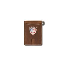 Men's Flag Shield Clip Wallet by Ariat