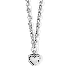 Pretty Tough Bold Heart Necklace by Brighton in Cambria CA