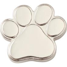 Silver Paw Print by Crocs