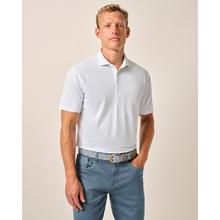 Mens Performance Mesh Polo - Cason Print by Johnnie-O