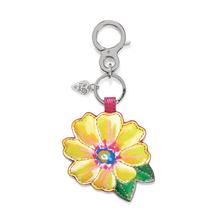 French Garden Flower Handbag Fob by Brighton