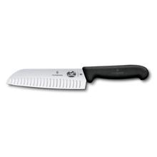 Fibrox Pro Santoku Knife (Black) by Victorinox