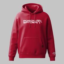 Poison Spyder Stacked Unisex Hoodie - Red by ARB USA Brand in Comox BC