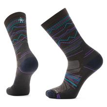 Hike Light Cushion Mountain Range Pattern Crew Socks