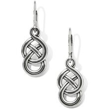 Interlok Braid Petite Leverback Earrings by Brighton