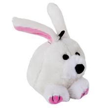 Zoobilee Rabbit Squatters Plush Dog Toy by Petmate