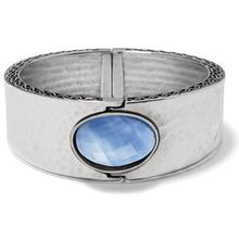 Blue Moon Hinged Bangle by Brighton