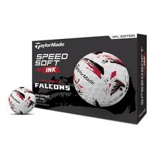 Atlanta Falcons SpeedSoft Ink Golf Balls by TaylorMade