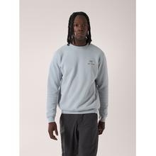 Emblem Fleece Crew Neck Pullover Men's