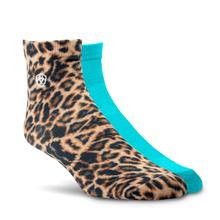 Women's Wild Thing Ankle Sock 2 Pair Multi Color Pack