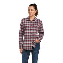 Women's Rebar Flannel DuraStretch Work Shirt by Ariat in Freeman SD