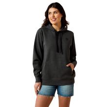 Women's Logo 2.0 Hoodie in Charcoal Heather by Ariat