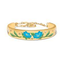 Reverie Flower Bar Bracelet by Brighton in Oblong IL