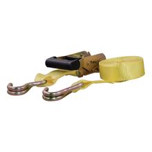 83036 1-1/2-Inch x 14-Foot Yellow Nylon Ratchet Strap, 5,000 lbs. Break Strength