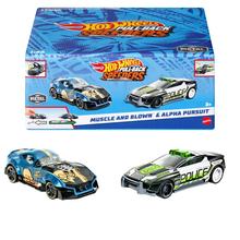 Hot Wheels Pull-Back Speeders 2 Toy Cars In 1:43 Scale, Pull Cars Backward & Release To Race by Mattel in St Petersburg FL