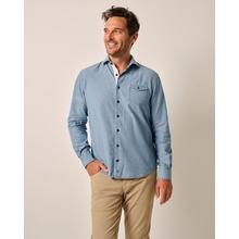 Mens Hangin' Out Linen Button Up Shirt - Hancock by Johnnie-O