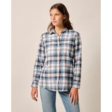 Womens Inez Flannel Button-Up Shirt by Johnnie-O in Damascus OR