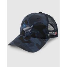 Men's Flagler Camo Mesh Trucker Hat by Johnnie-O in Damascus OR