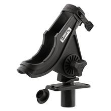 Baitcaster / Spinning Rod Holder, Black, w/ 0244 Flush Deck Mount