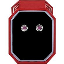 Twinkle Amethyst Mini Post Earrings Gift Box