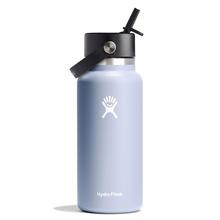 32 oz Wide Mouth with Flex Straw Cap - Surf - White Logo by Hydro Flask in Decatur TX