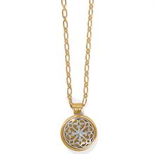 Ferrara Two Tone Luce Large Pendant Necklace by Brighton in Herndon VA