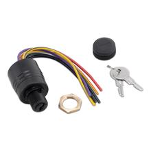 MP41090-1 Ignition Switch - 3 Position Magneto - Polyester - Short Neck - Color Coded