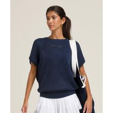 Mesh Argyle Sweater by Wilson