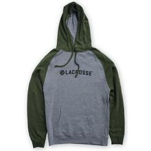 Men's Bootprint Sweatshirt Gray/Green by LaCrosse in Durham NC