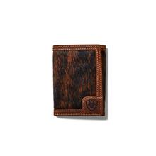 Men's Trifold Wallet Logo Calf Hair by Ariat