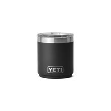 Rambler 10 oz Stackable Lowball - Black by YETI in Bethel OH