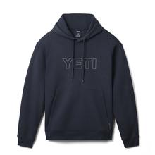 Logo Built for the Wild Fleece Hoodie - Navy by YETI