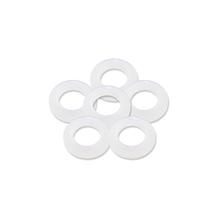 Plastic white washer for machine head x6 (KIT)