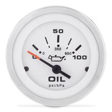 65498P Oil Pressure Gauge, Lido 2" 0-100 PSI