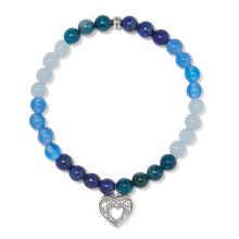 Enchanting Heart Stretch Bracelet by Brighton in Mt Laurel Township NJ