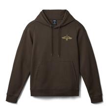 Wetlands Duck Badge Fleece Hoodie - 2H24 Wetlands/Brown - L