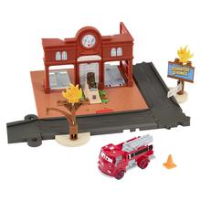 Disney And Pixar Cars Red's Fire Station Playset by Mattel in Sunriver OR